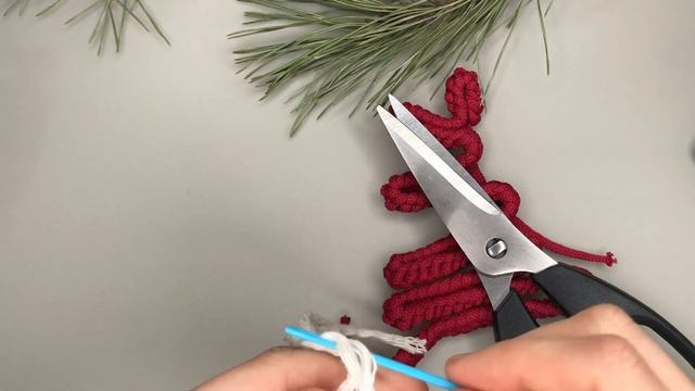 ?скандинавский гном  из шнура крючком ● Scandinavian gnome with his own hands from crocheted cord