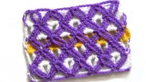 Узор Накладная сеточка