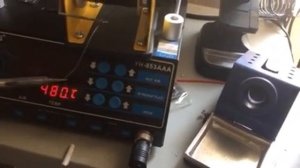 держатель катушки с припоем