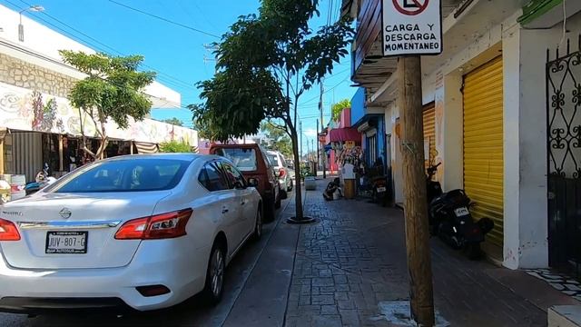 Cozumel, Mexico | Walking Tour Back Streets смотреть онлайн