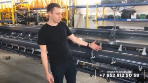 Рядковая или безрядковая жатка для уборки подсолнечника