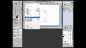 How to draw circles with Gimp