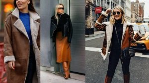 МОДНЫЕ ЖЕНСКИЕ ДУБЛЕНКИ 2022-2023 ?ИДЕИ СТИЛЬНЫХ АУТФИТОВ С ДУБЛЕНКАМИ?