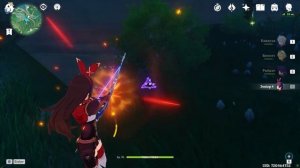 Собираем каменные плиты получаем остров Цуруми ,,Пик Сирикоро,, загадка Genshin Impact