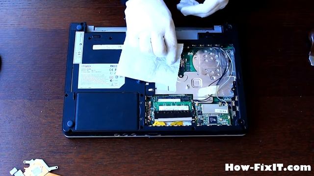 How to disassemble and clean laptop MSI VR320X смотреть онлайн