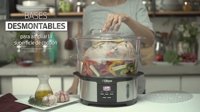 Vaporiera Liliana AV930 Naturel смотреть онлайн