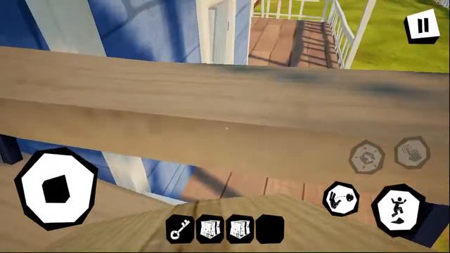 Собрал красный ключ с помощью коробок в hello neighbor!!! смотреть онлайн