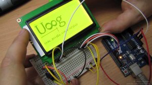 Подключение дисплея LCD12864B на ST7920 к Arduino по SPI