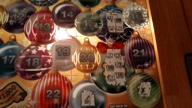 Christmas Countdown scratchcard 12 of 12 - #396 смотреть онлайн