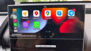 Toyota BZ4X из Китая - CarPlay