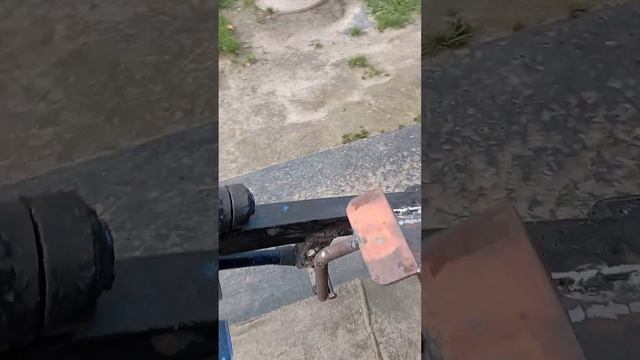 Педаль тормоза для прицепа мотоблока. смотреть онлайн