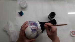 Декупаж графина