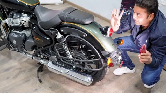 Full Details Of Royal Enfield Super Meteor 650 - Deep Details смотреть онлайн