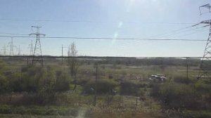 Павловск-Купчино (из окна электропоезда)