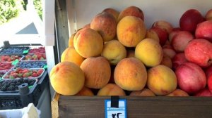 Геленджик август 2022. Какие фрукты продают в Геленджике