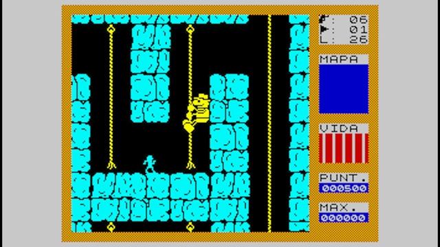 10 классических игр на ZX Spectrum смотреть онлайн