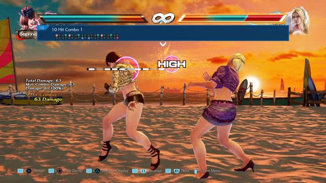 TEKKEN 7 - Anna - 10 Hit Combo 1 смотреть онлайн