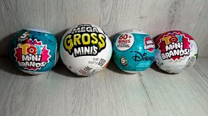 Toy mini brands - открываем 4 шарика