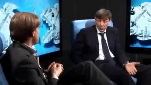 Предприниматель Сергей Галицкий с Олегом Тыньковым.