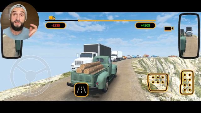 Dangerous Roads (Death Road Truck Driver Game) Android Gameplay смотреть онлайн