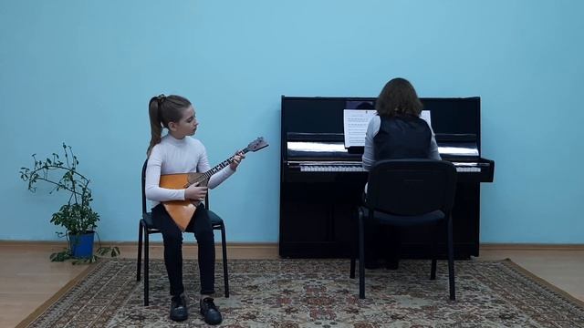 Г.Гладков "Песенка Львенка и Черепахи" на балалайке смотреть онлайн