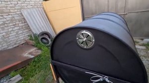 гриль мангал из бочки