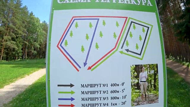 Терренкур санатория.