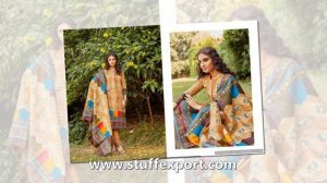 Stuff Export Presents Jasmin Vol-21 Soft Cotton Stylish Look Printed Suits Catalog | Dress Material