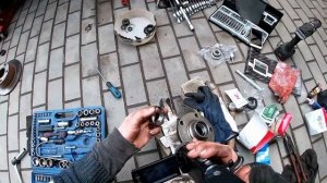 замена заднего ступичного подшипника ауди 100 с4