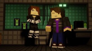 "The Puppet Song Duet" | FNaF Minecraft Animated Music Video (Song by TryHardNinja)