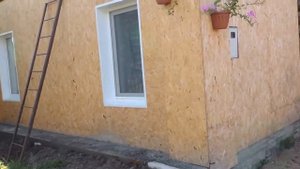 Как ведет себя ОСП OSB плита 9мм после 4 месяцев довольно дождливых