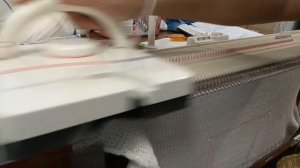 Балаклава на однофантурной машине  Silver reed LK-150