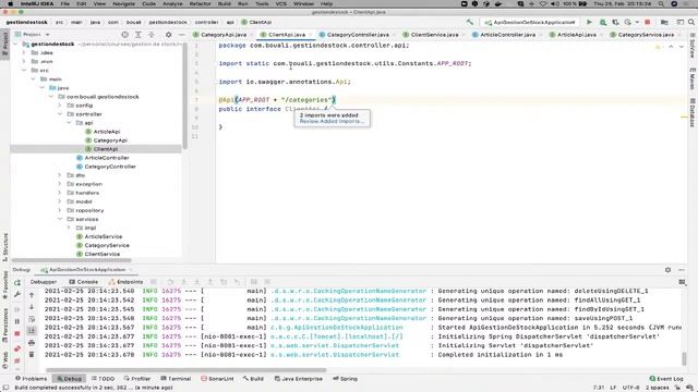 Partie 17 : Generation de la documentation de l'API (Swagger.json) смотреть онлайн