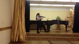 Александра Соколенко. 6-й клас. Сен-Санс "Лебедь"