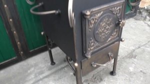 Печь буржуйка для палатки.