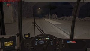 Новогодний рейс по Москве на МАЗ-103! Встречаем 2022 год в OMSI 2!