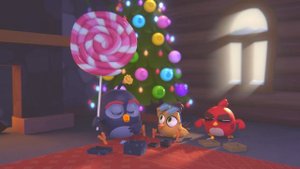 Happy Holidays from the birds of Angry Birds Dream Blast!