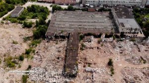 Завод ЗИМ с коптера. Заброшенная территория бывшего завода имени Масленникова  ЗИМ  #Самара