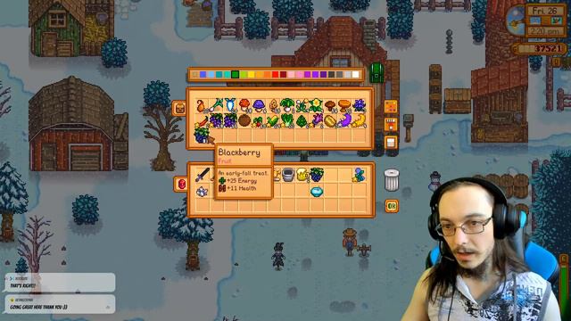 Will we see Christmas this year in Stardew Valley live stream #15 смотреть онлайн