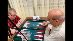 Короткие нарды backgammon. Кубок Федерации 2023. Турнир хайроллеров. Финал. А.Игнарин - Ц.Манукян