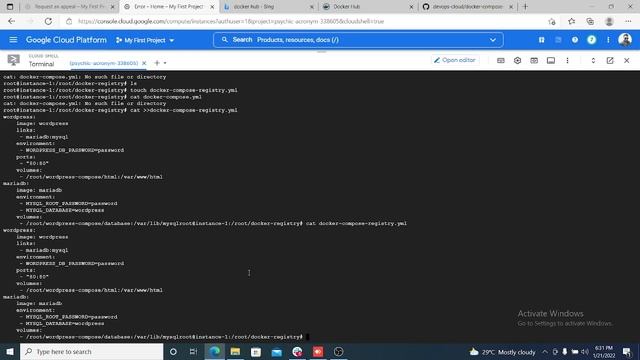 NCD1221H012 manikanta docker task 14 смотреть онлайн