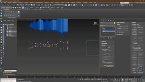 Проблемам с сеткой Loft объекта в 3ds Max 2021.