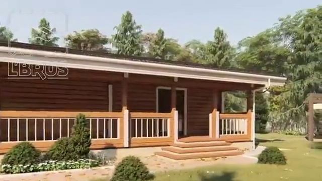 Дом-баня по проекту Э-78 "Алиот" смотреть онлайн