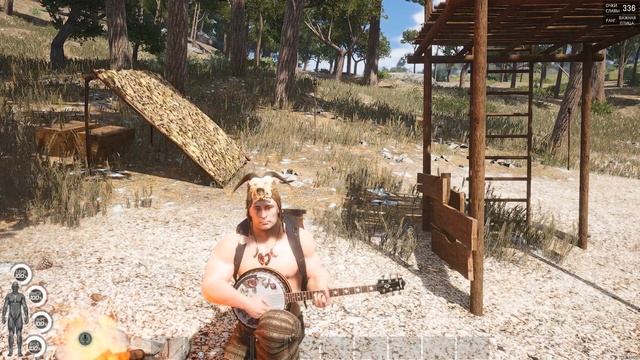 Играю на банжо и пою песню SCUM смотреть онлайн