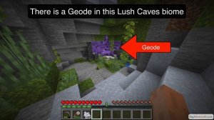 Lush Caves biome in Minecraft (CAVES & CLIFFS UPDATE)