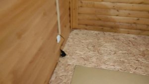 Теплый пол Хотпанел в комнате отдыха сауны
