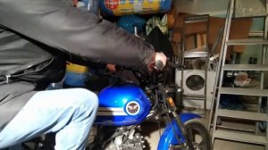 Мопед Colt. Холодный запуск после 3х недель простоя.