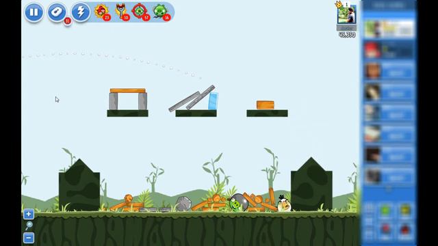 Angry Birds Poached Eggs 39 3 Star Walkthrough Facebook смотреть онлайн
