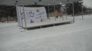 Щигры . Городская гостиная. Новогодняя елка.