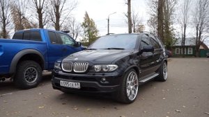 BMW X5 E53 4.8iS ЧТО КРАСИВЕЕ ОРИГИНАЛ ИЛИ ADV1?